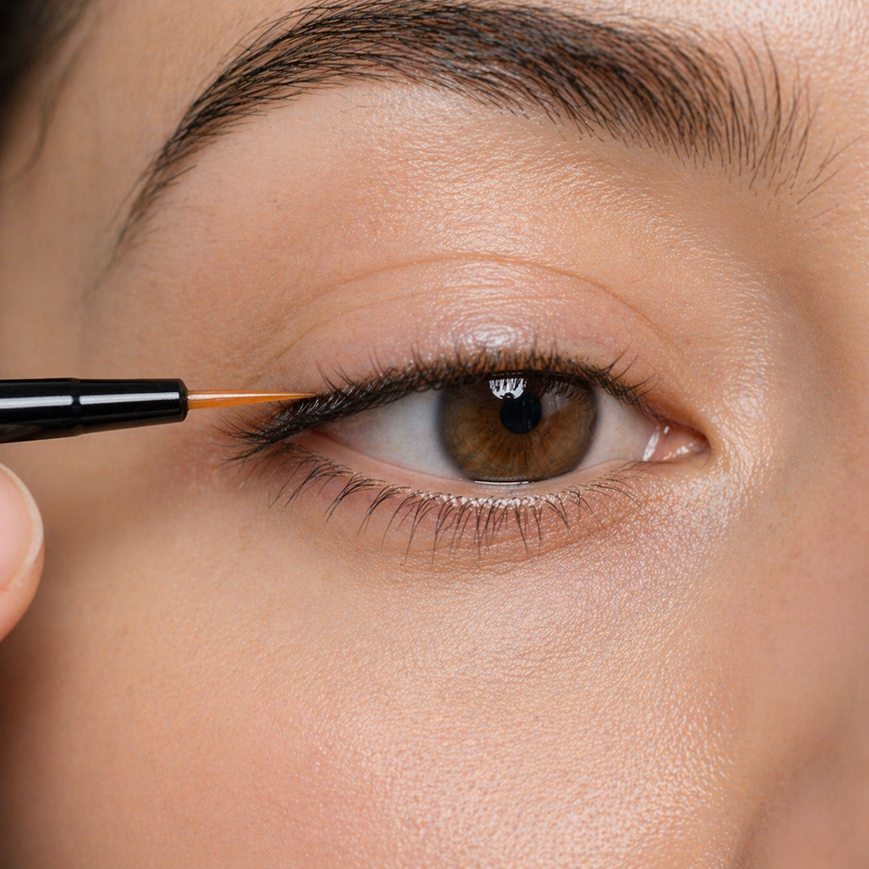 Lash Serum auftragen