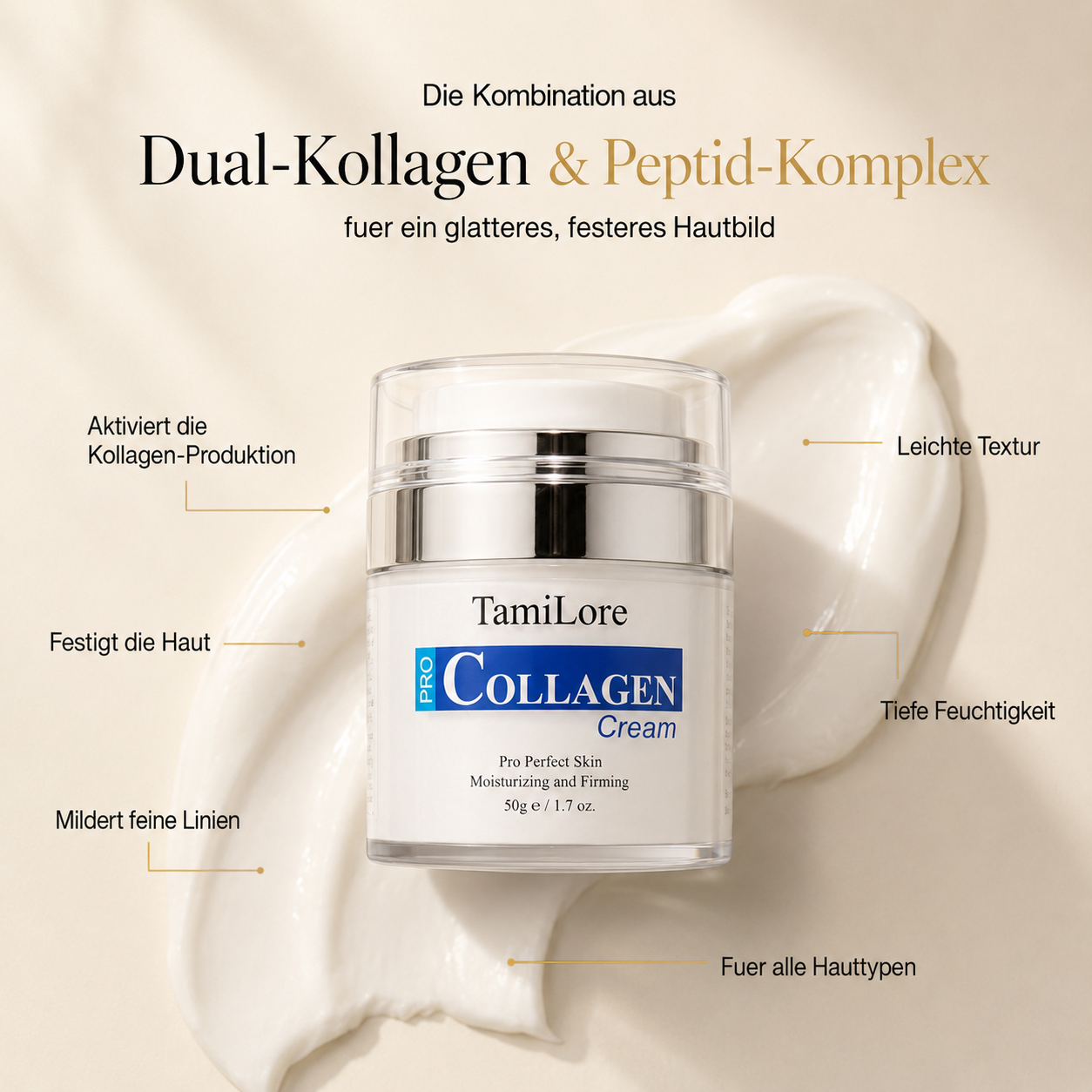 Collagen Cream – Wirkstoff-Komplex